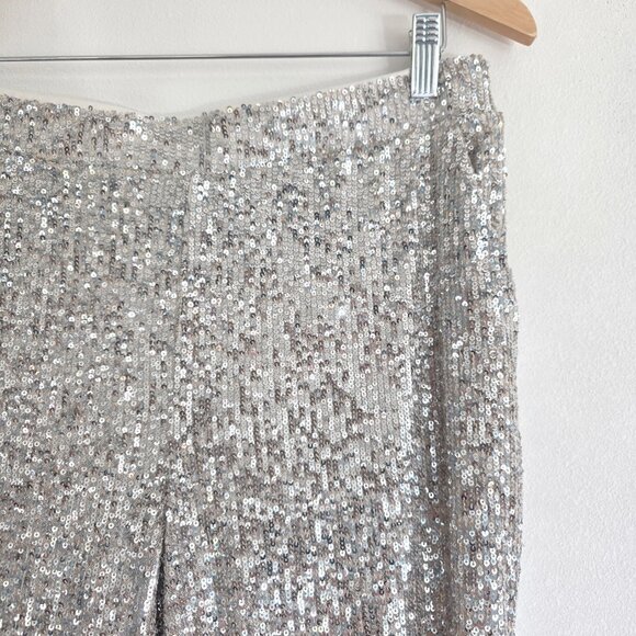 Cable & Gague Sequin Gold Pant Trousers Party Outfit Concert Date night - Picture 7 of 10